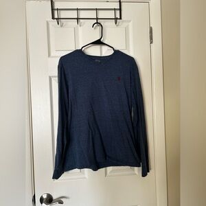 Ralph Lauren Men's Dark Blue Long Sleeve Tee